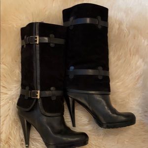 Cole Haan mid calf slouch boot